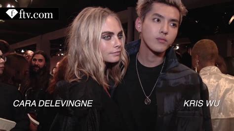 kris wu burberry september 2-16|[HD 1080P] Kris Wu & Cara Delevingne after the Burberry .